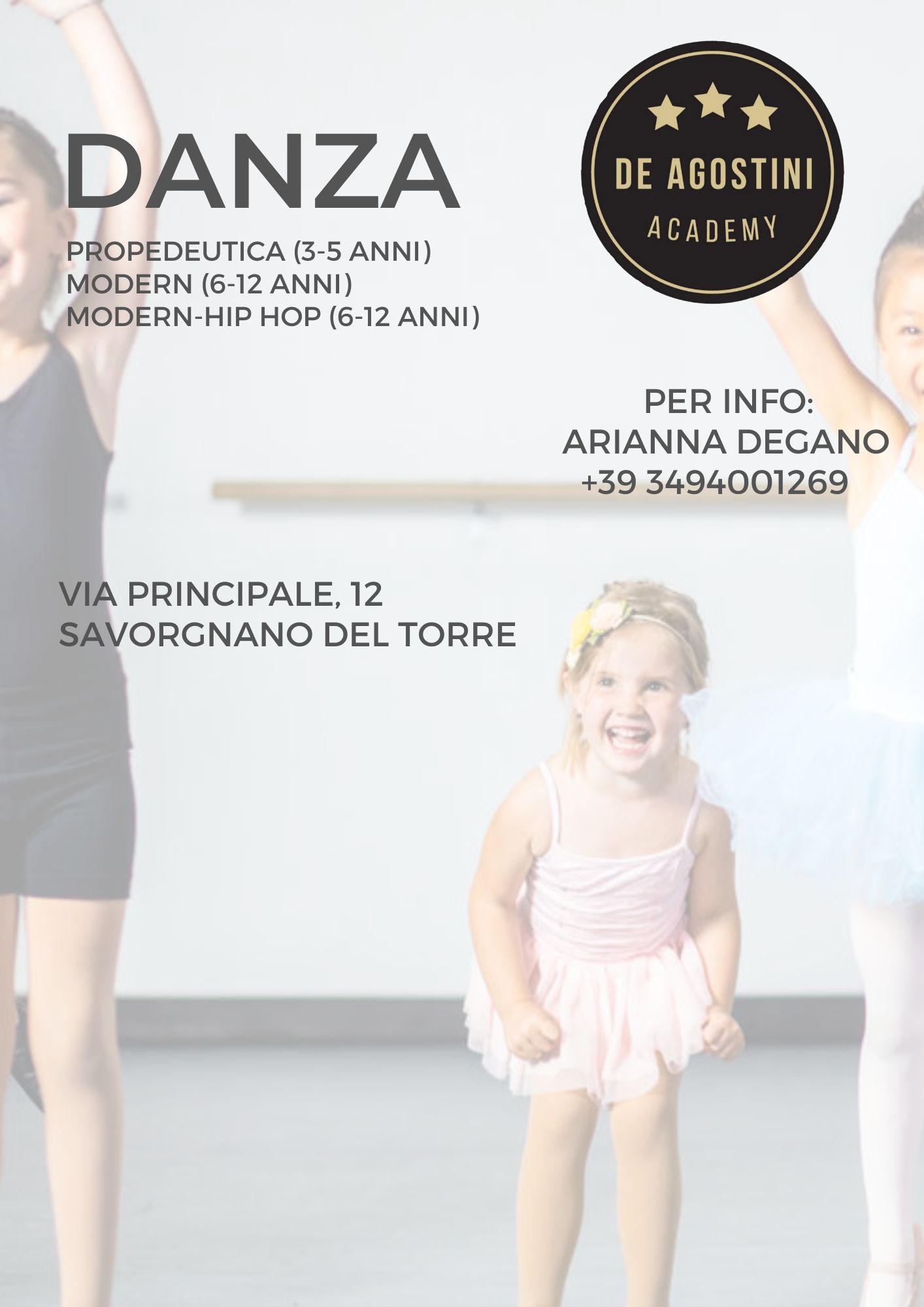 Eventi danza ASD De Agostini Academy a Savorgnano del Torre UD